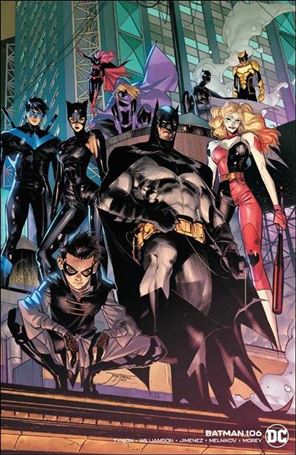 Batman (2016) issue 106-B Jorge Jimenez Wraparound Cover