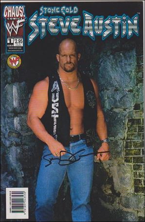 Stone Cold Steve Austin issue 1-D DF Photo Cover (Signed by Steven Grant)