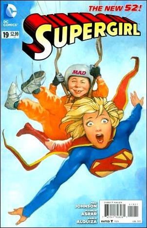 Supergirl (2011) issue 19-B 1:10 "MAD" Cover