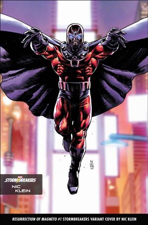 Resurrection of Magneto issue 1-E Nic Klein Stormbreakers Cover 