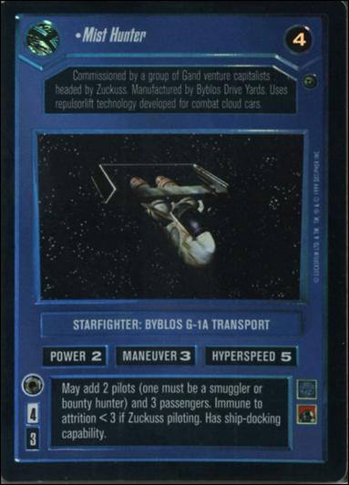 Star Wars: Reflections: A Collector's Bounty (Base Set) card 45 Mist Hunter