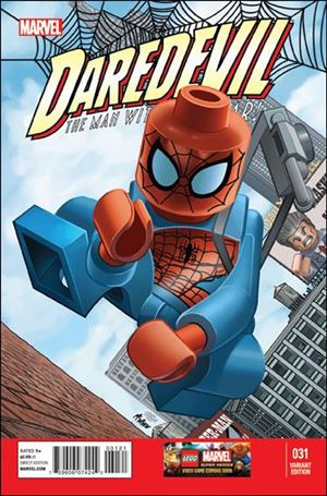 Daredevil (2011) issue 31-B Leonell Castellani 1:25 LEGO Cover