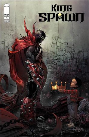 King Spawn issue 3-C Javier Fernandez Cover