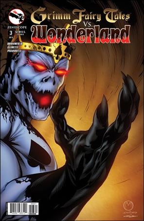 Grimm Fairy Tales Vs. Wonderland issue 3-B Marat Mychaels Cover