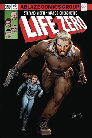 Life Zero issue 3-D Fritz Casas Cover