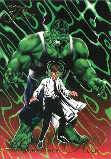 Marvel Annual Flair '94 (Base Set) card 2 The Incredible Hulk