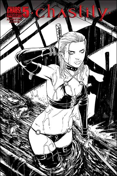 Chastity (2014) issue 5-D Tim Seeley 1:25 Black & White Cover