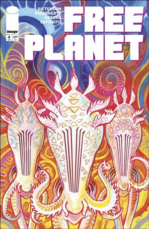 Free Planet (2025) issue 4-B Jed Dougherty Cover