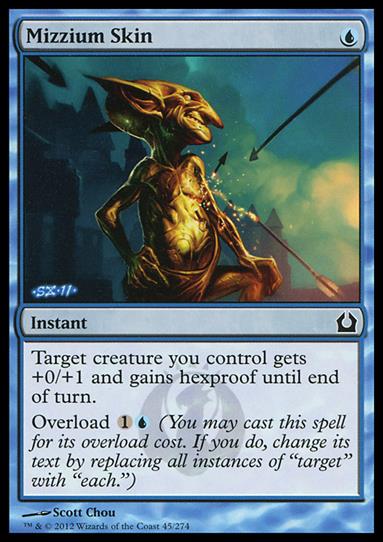 Magic the Gathering: Return to Ravnica (Base Set) card 45 Mizzium Skin