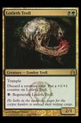 Magic the Gathering: Return to Ravnica (Base Set) card 177 Lotleth Troll
