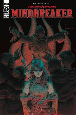 Dungeons & Dragons: Mindbreaker issue 4-B Max Davenport Cover