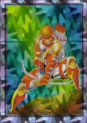 Youngblood: Series 1 (Prism Subset) card P4 Shaft