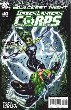 Green Lantern Corps (2006) issue 40-B Billy Tucci 1:25 Cover