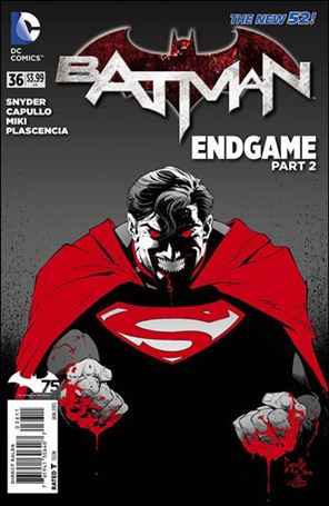 Batman (2011) issue 36 Greg Capullo Standard Cover