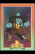 Mighty Morphin Power Rangers: Series 1  (Foil Bordered Set) card 3 Squatt