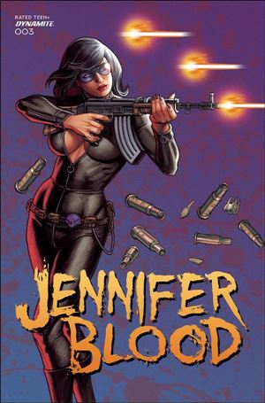 Jennifer Blood (2021) issue 3-B Joseph Michael Linsner Cover