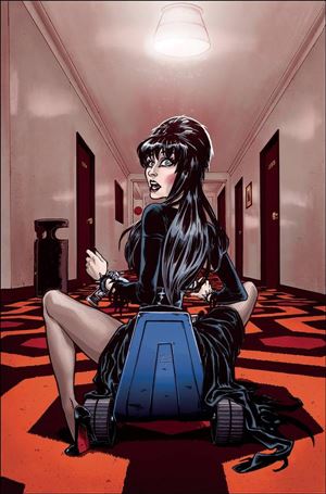 Elvira in Horrorland issue 2-H Silvia Califano 1:25 Virgin Cover