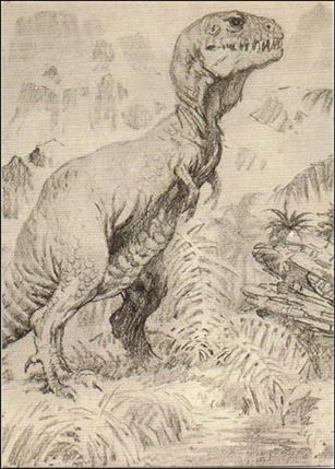 Frazetta II: The Legend Continues  (Base Set) card 57 T-Rex