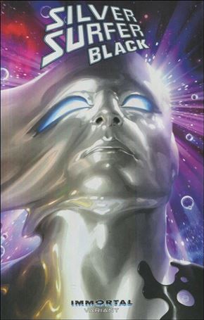 Silver Surfer: Black issue 4-C Alex Garner Immortal Wraparound Cover