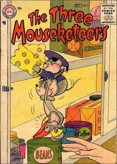 Three Mouseketeers (1956) issue 5