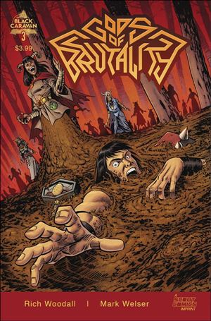Gods of Brutality issue 3 Mark Welser Cover