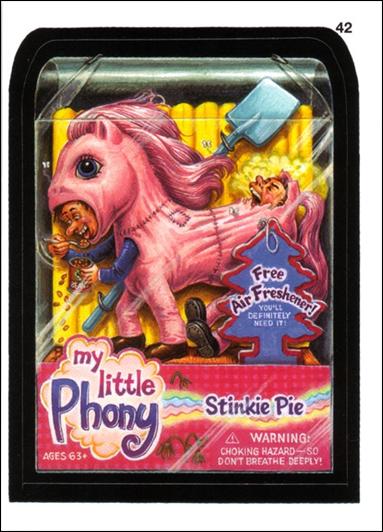 Wacky Packages All-New: Series 1 (Base Set) card 42 My Little Phony