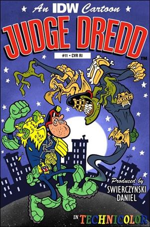 Judge Dredd (2012) issue 11-C Phil Postma Cover