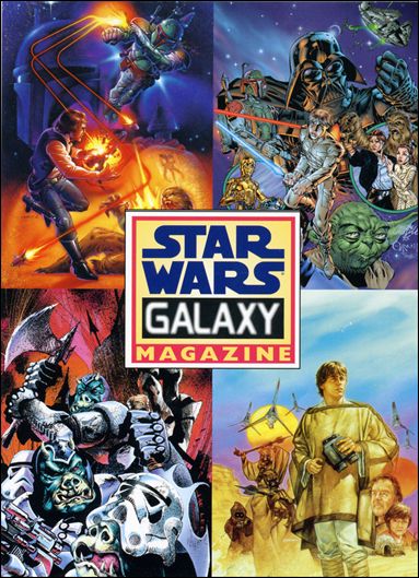 Star Wars Galaxy Magazine Cover Gallery (Promo) card nn 5x7 4 Cover Panel