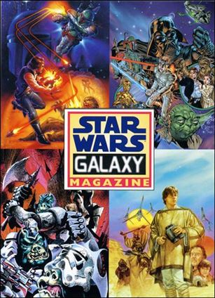 Star Wars Galaxy Magazine Cover Gallery (Promo) card nn 5x7 4 Cover Panel