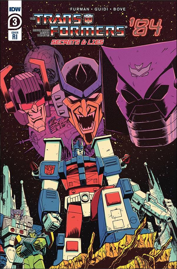 Transformers '84 issue 3-C Nick Roche 1:10 Cover