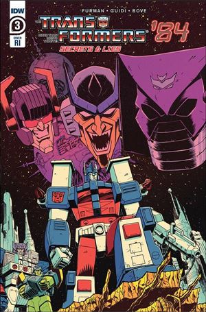 Transformers '84 issue 3-C Nick Roche 1:10 Cover