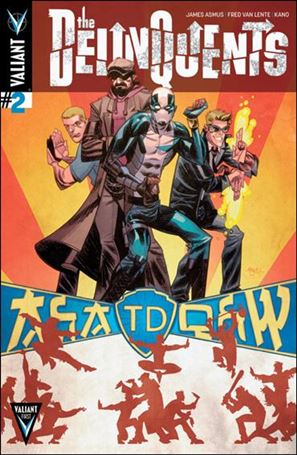 Delinquents issue 2-B Shawn Crystal 1:10 Cover