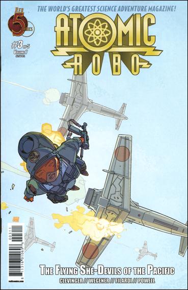 Atomic Robo and the Flying She-Devils of the Pacific issue 3