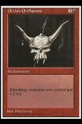 Magic the Gathering: 5th Edition (Base Set) card 258 Orcish Oriflamme