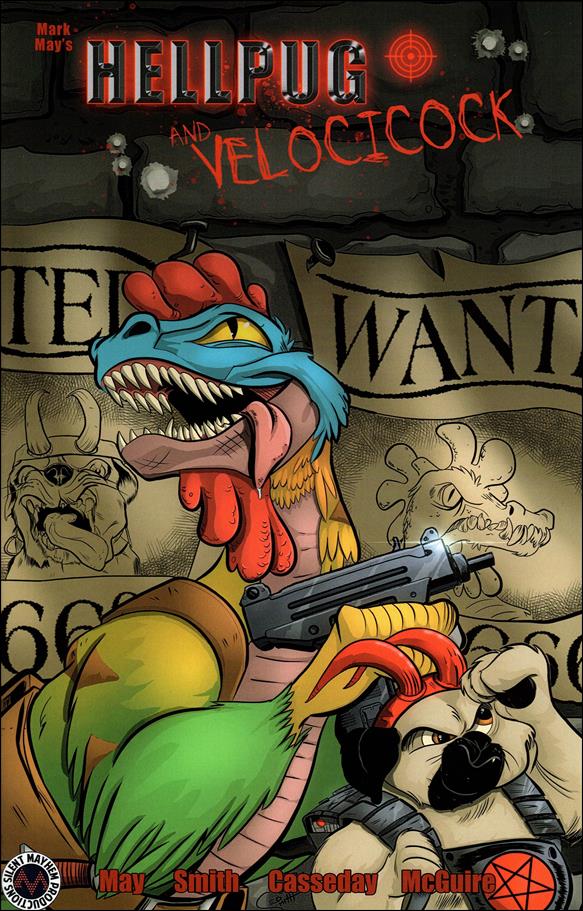 Hellpug and Velocicock issue 1 Ed Smith Cover