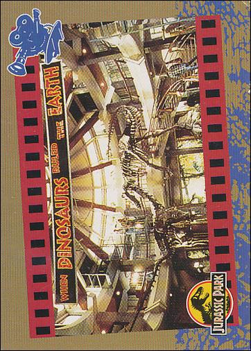 Jurassic Park (Base Set) card 73 Elaborate Set Design