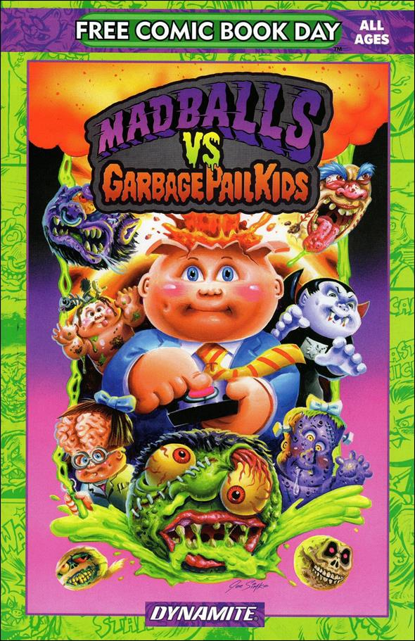 Madballs vs Gargabe Pail Kids Free Comic Book Day issue 1