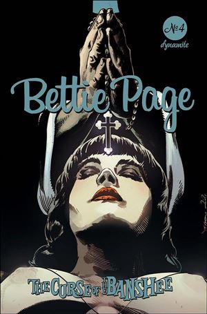 Bettie Page: The Curse of the Banshee issue 4-C Stephen Mooney Cover