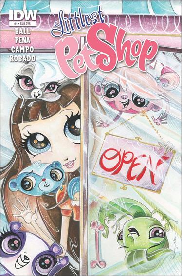 Littlest Pet Shop issue 1-B Sara Richard Subscription Cover