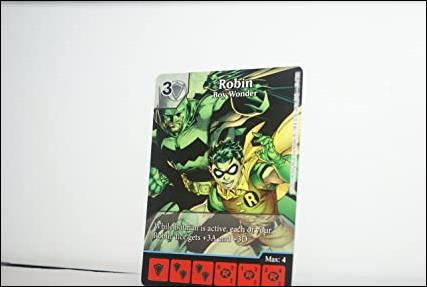 DC Comics Dice Masters Justice League  card 64-B Robin - Boy Wonder (Alternate)