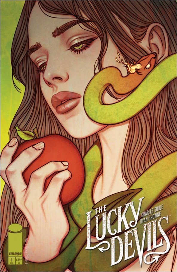 Lucky Devils issue 1-J Jenny Frison Cover (Third Printing)