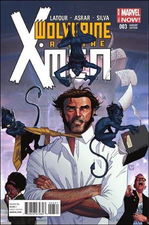 Wolverine & the X-Men (2014) issue 3-B Jorge Molina Cover