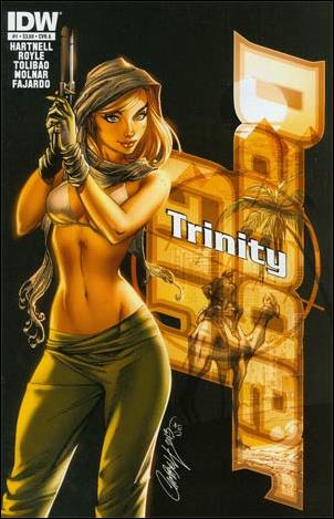 Danger Girl: Trinity issue 1 J. Scott Campbell Cover