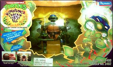 Teenage Mutant Ninja Turtles: Kowabunga Crackin' Turtle Eggs figure 1 Breakin' Loose Leonardo