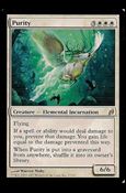 Magic the Gathering: Lorwyn (Base Set) card 37 Purity