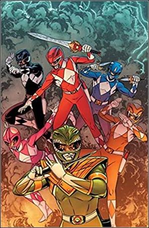 Mighty Morphin Power Rangers issue 25-O Marc Laming Diamond Summit Virgin Cover
