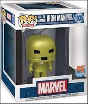 POP! Marvel figure 1035 Hall of Armor: Iron Man Model 1 (Golden Armor)