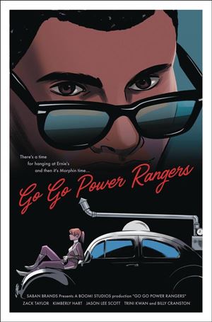 Saban's Go Go Power Rangers issue 10-C Natacha Bustos 1:25 Cover