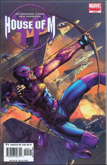 House of M (2005) issue 4-B Brandon Peterson 1:17 Cover