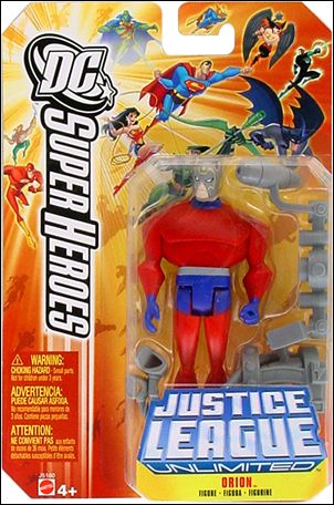 DC Super Heroes Justice League Unlimited (Animated) 5" Action Figures figure 14 Orion